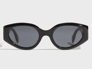Check Round Sunglasses