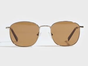 Stripe Square Sunglasses